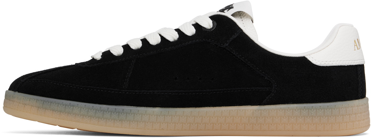 AMIRI Black & White Suede Pacific Sneakers Amiri