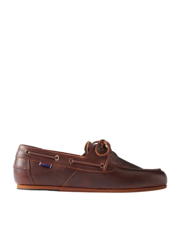 Photo: Sebago - Owen Full-Grain Leather Boat Shoes - Brown