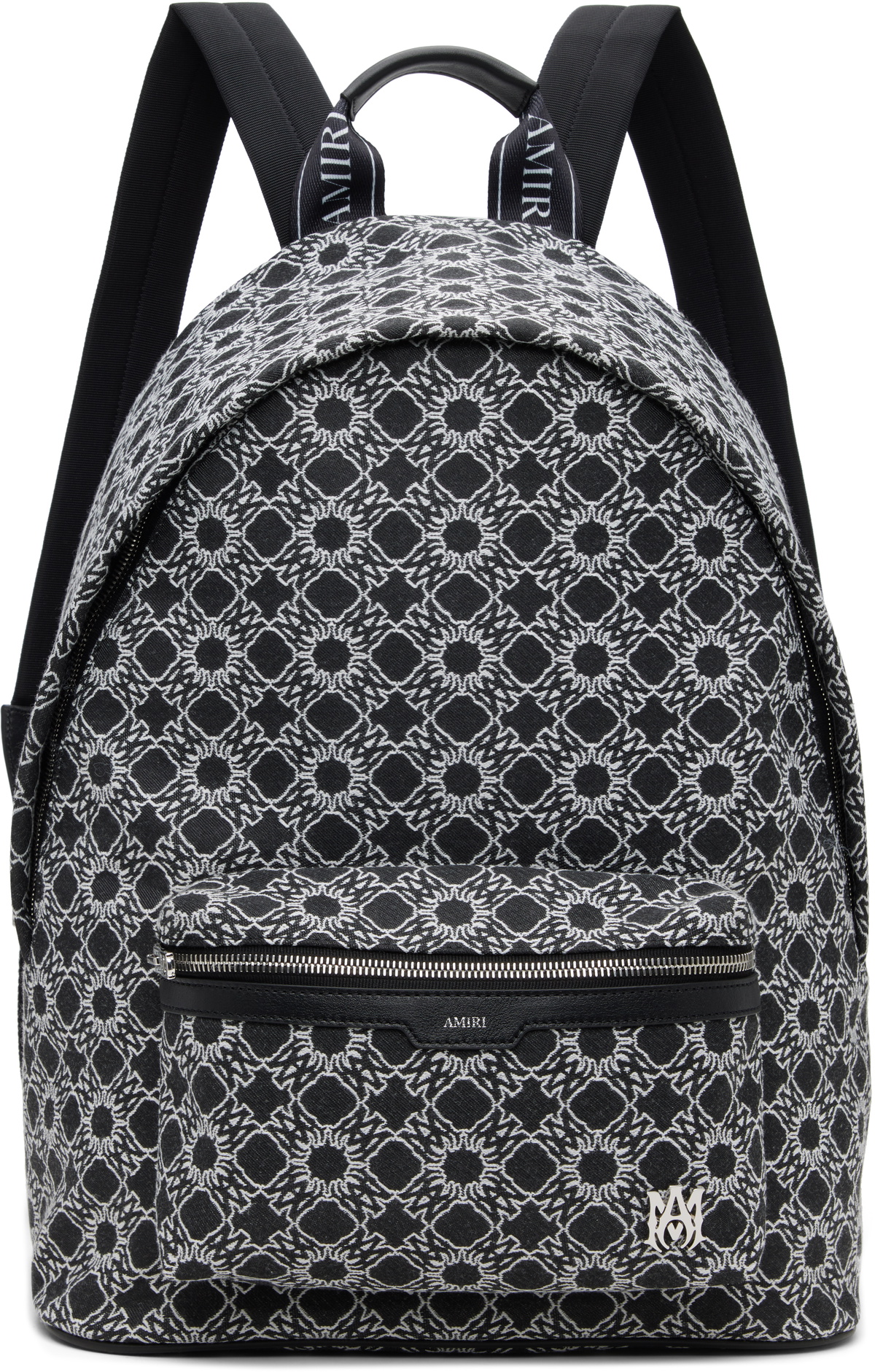 AMIRI Black & White MA Quad Backpack