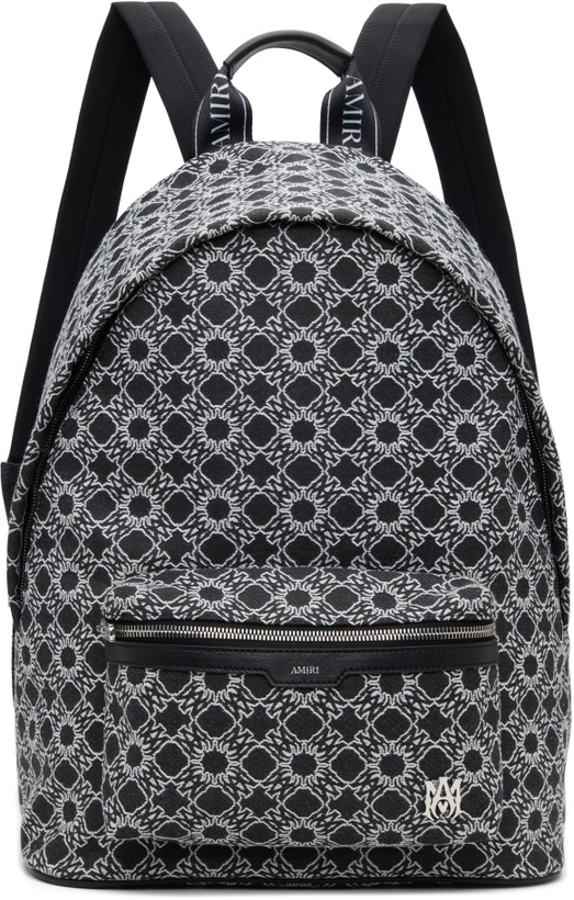Photo: AMIRI Black & White MA Quad Backpack