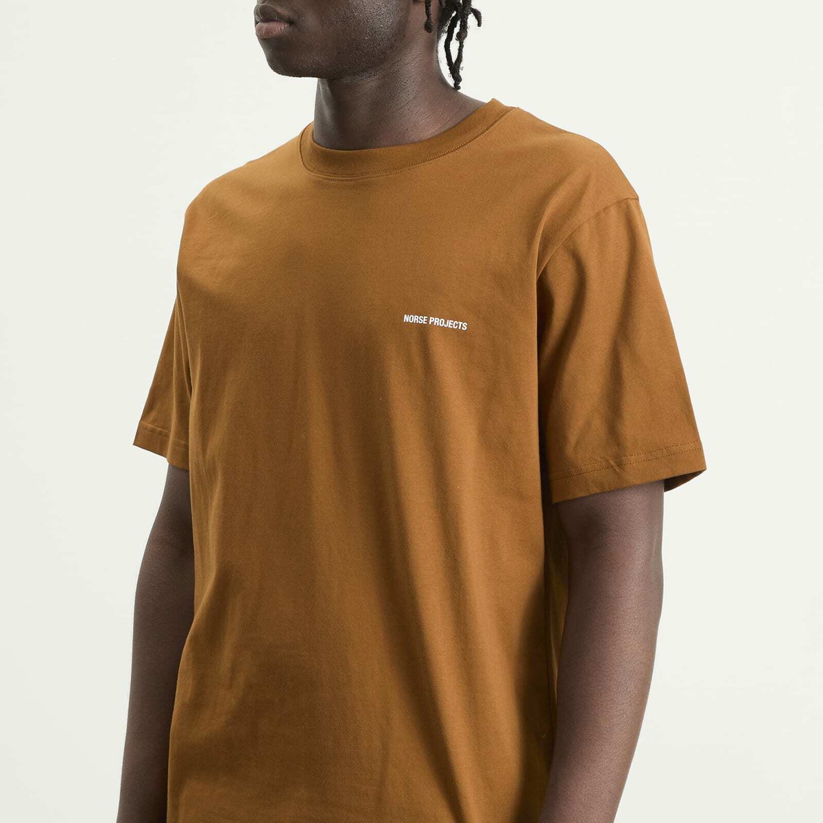 Norse Projects Men's Dyrehaven Logo T-Shirt in Copper