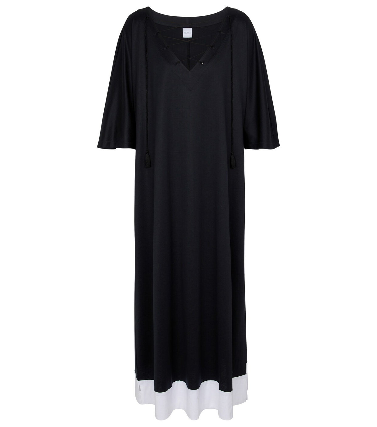 knee length dresses for ladies The TENCEL Short-Sleeve Midi Dress