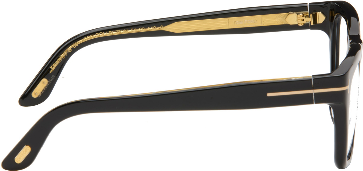 TOM FORD Black Icon Blue Light Block Square Glasses