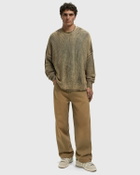 Reternity ESSENTIAL KNIT SWEATER Brown Mens Pullover
