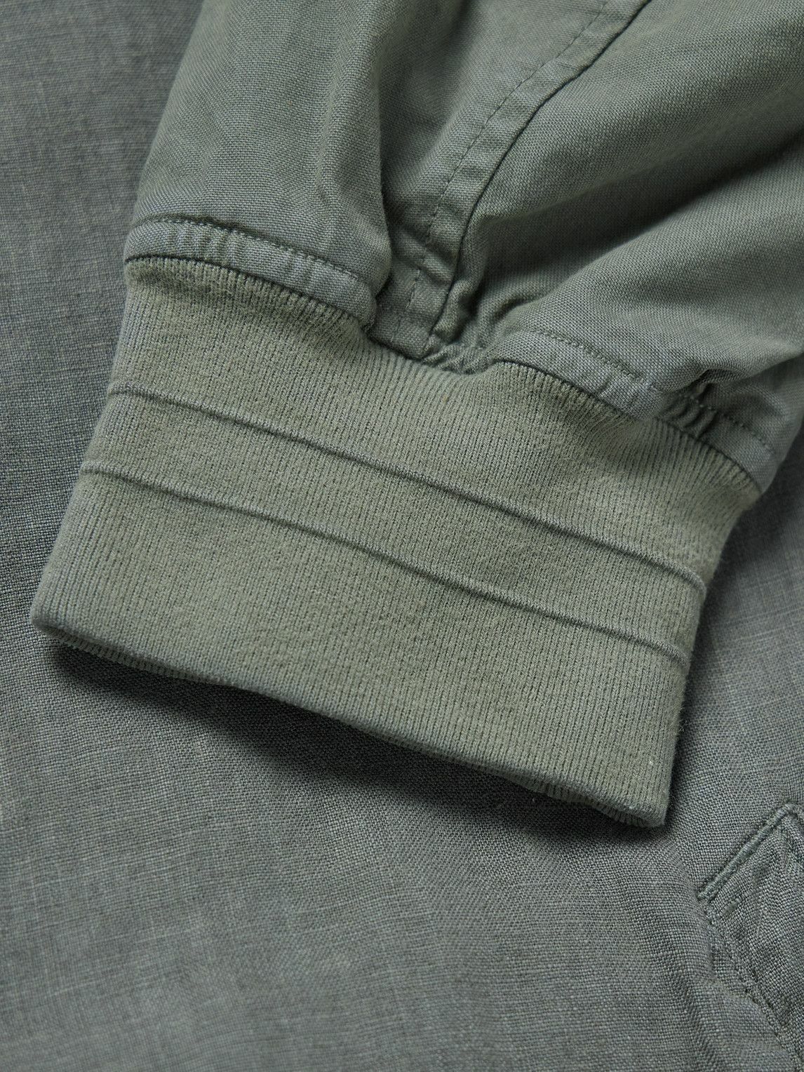 Rag & Bone - Leo Linen Bomber Jacket - Green