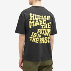 Human Made Men's Font Print T-Shirt in Black