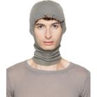 Rick Owens Taupe Tower Skull Balaclava