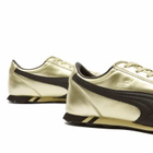 Puma Sprint Metallic Sneaker in Gold/Black