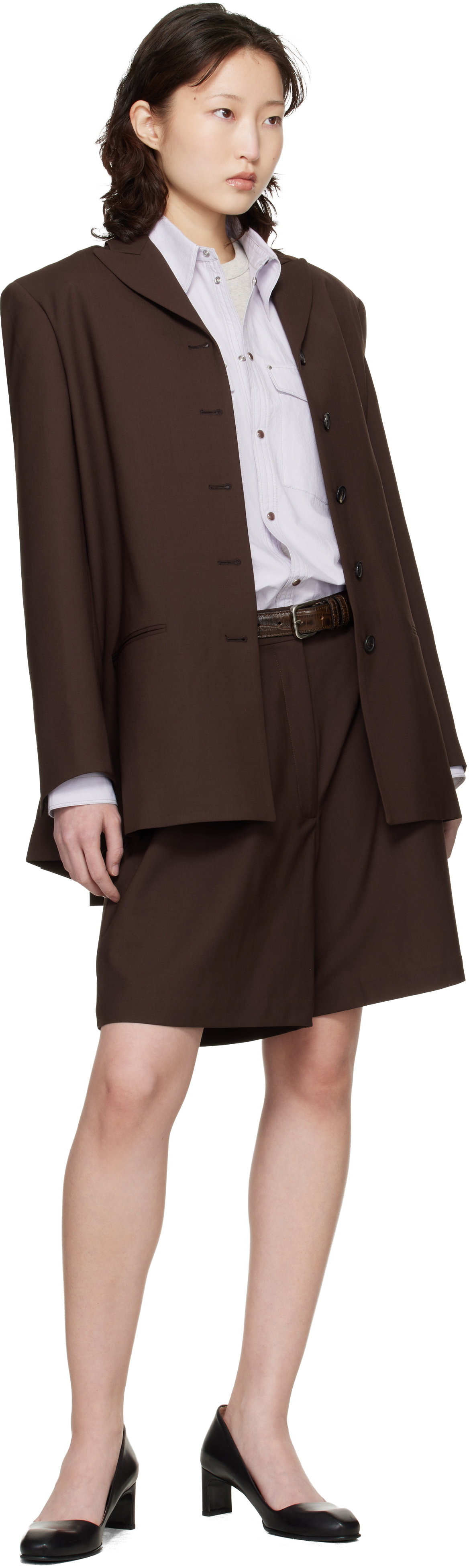 Cordera Brown Tailored Blazer