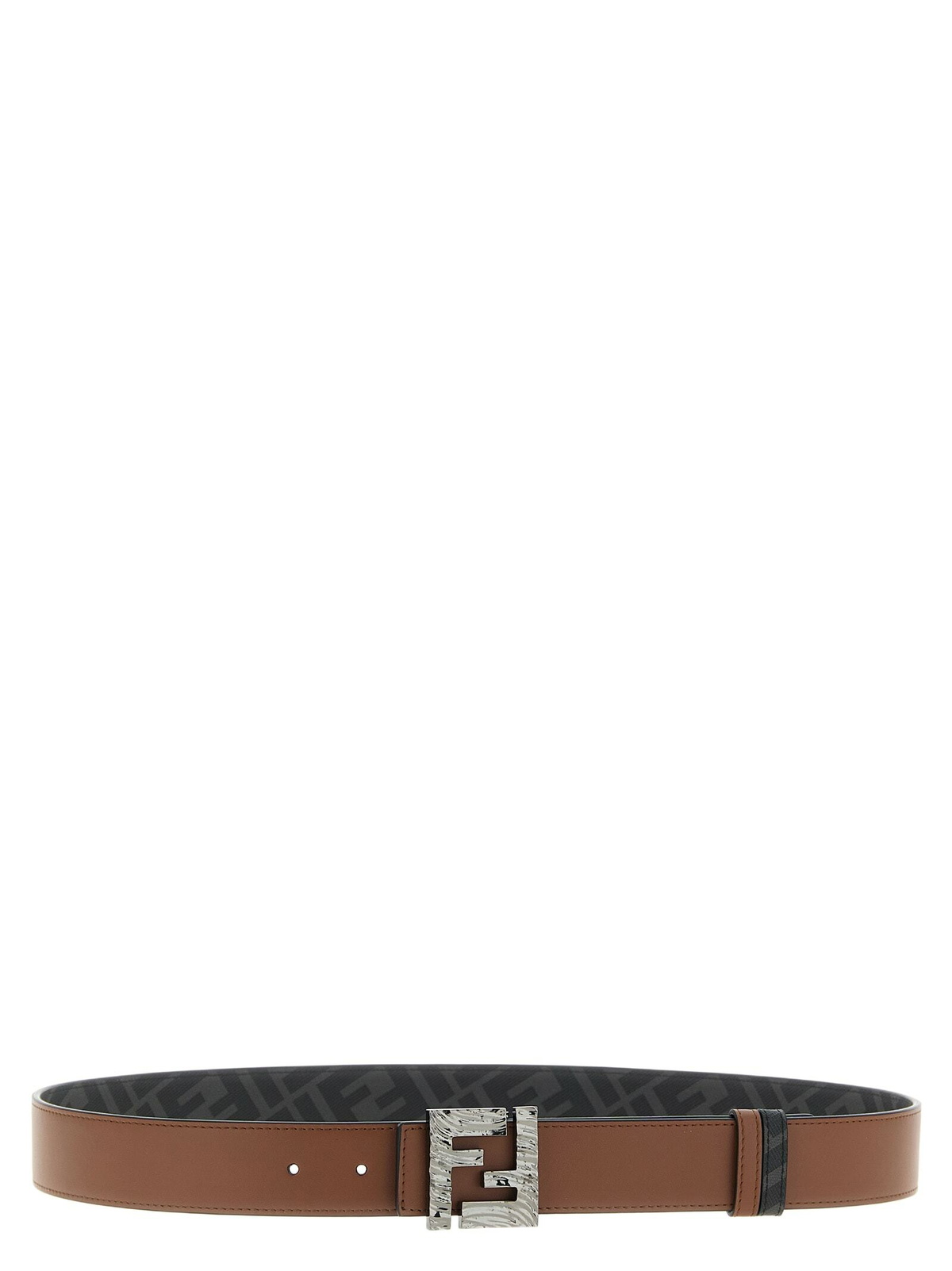Fendi Reversible White and Black 'Forever Fendi' Belt Fendi