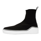 Givenchy Black and White George V Sock Sneakers