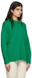 CO Green Cashmere Sweater