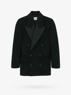 Saint Laurent   Coat Black   Mens