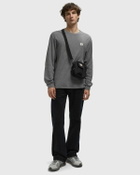 Calvin Klein Jeans LS WAFFLE BADGE CREWNK TEE Grey Mens Longsleefe