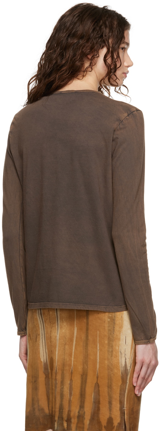 【GABRIELA COLL GARMENTS】LONG SLEEVE Tシャツ Gabriela Coll Garments - Gray No.87 Long Sleeve T-Shirt