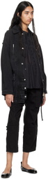 Isabel Marant Etoile Black Joanna Denim Jacket