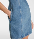 Nina Ricci Bow-detail denim minidress