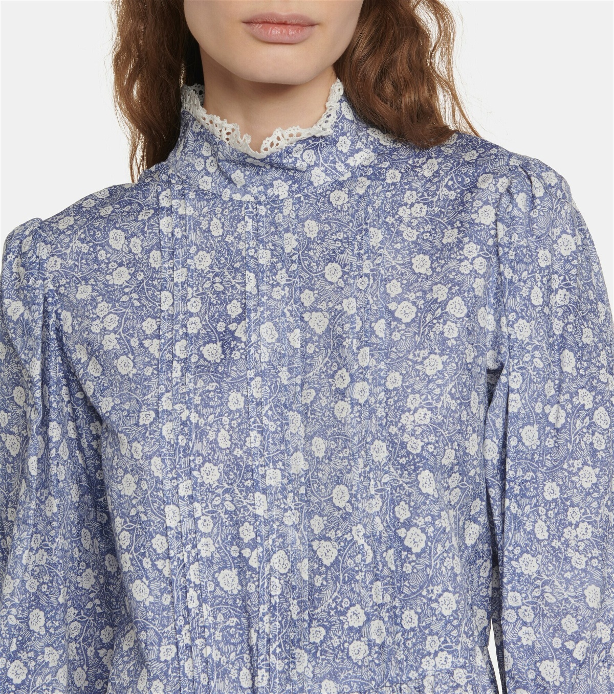 See By Chloe - Printed long-sleeved blouse See by Chloe