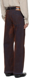 MMIC Brown Saint Flare Jeans