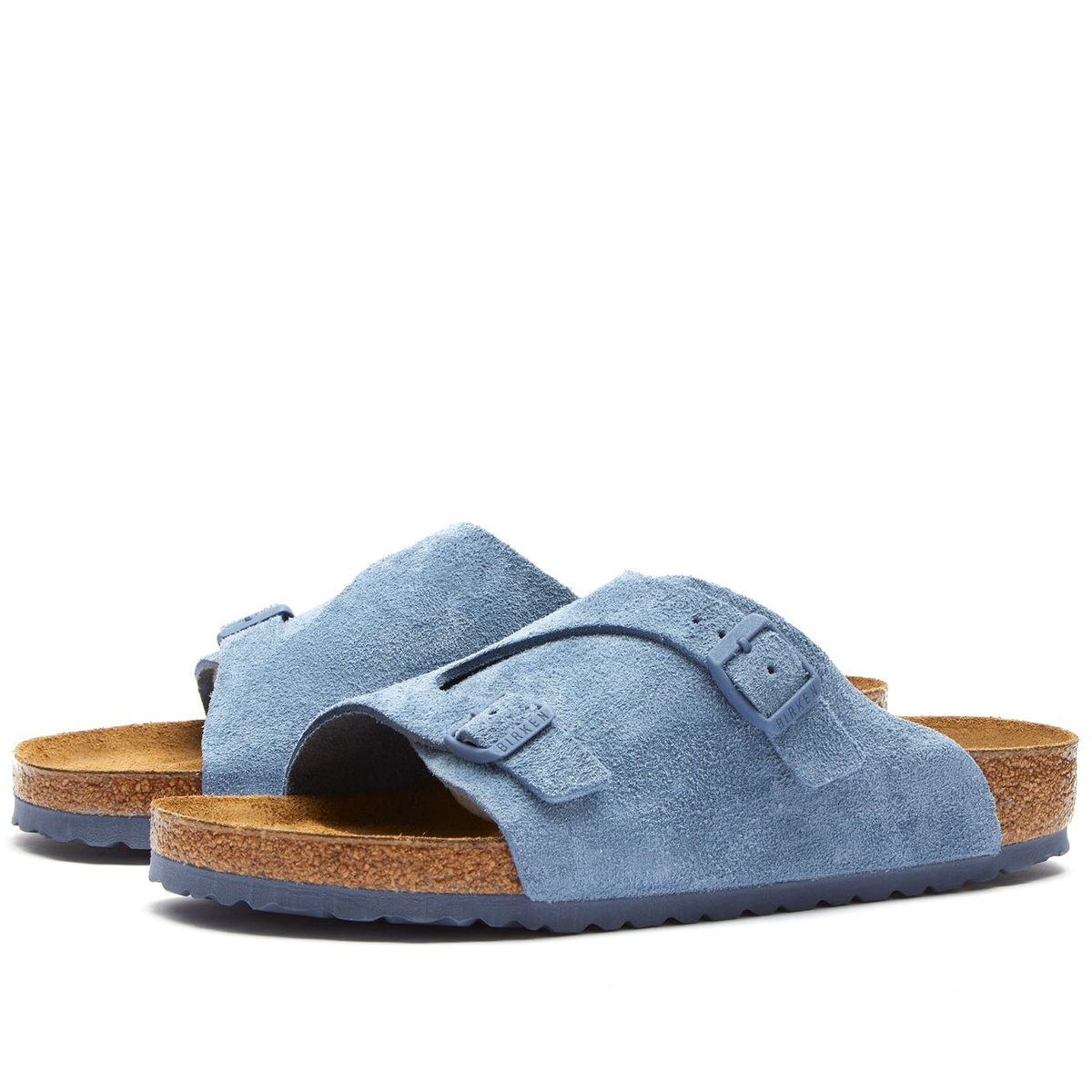 Birkenstock Elemental Blue Zürich Sandals Ciabatta Zürich Elemental Blue Birkenstock – FerrarisBoutique main image 4