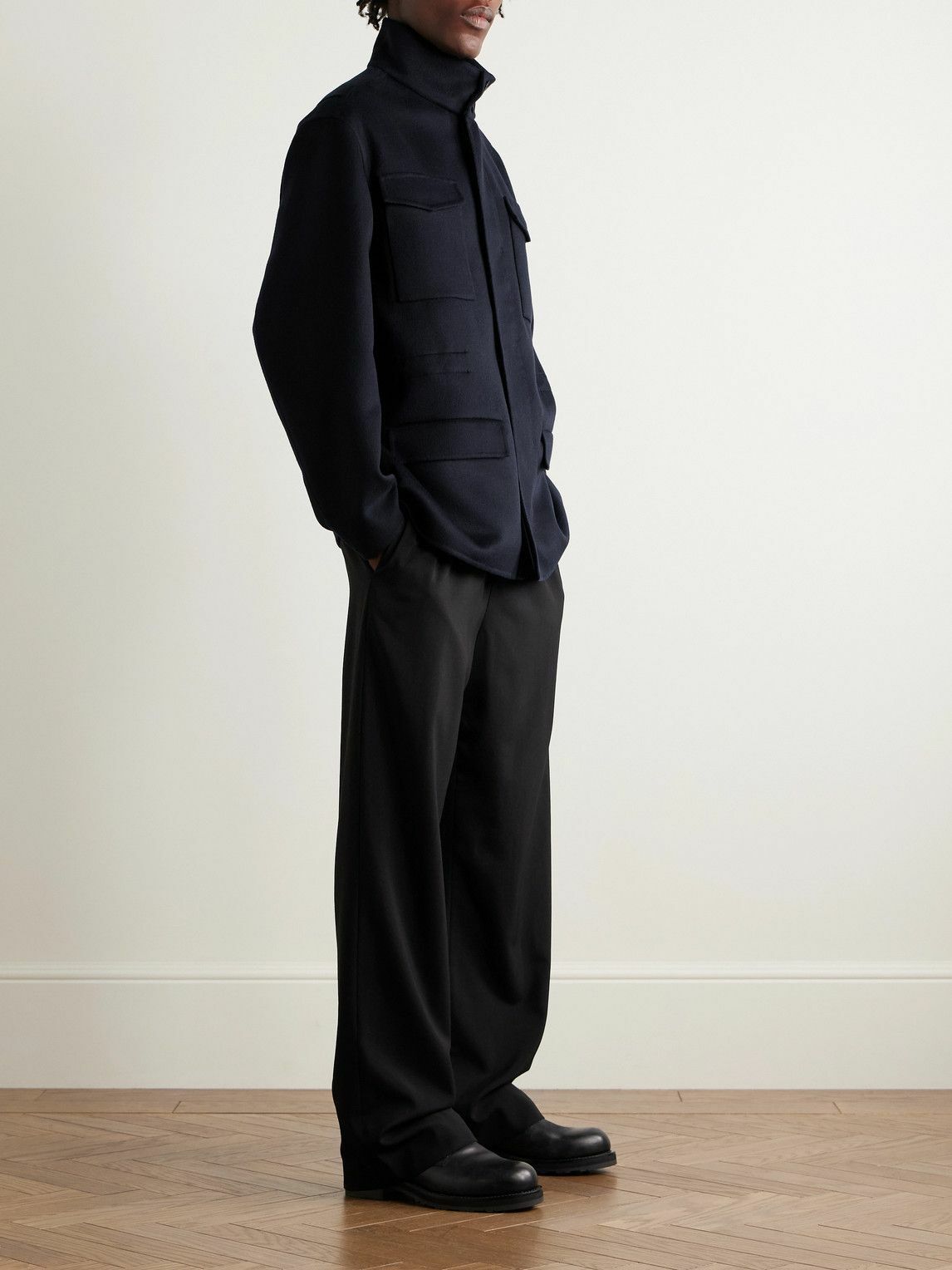 The Row - Tanith Cashmere Jacket - Blue The Row