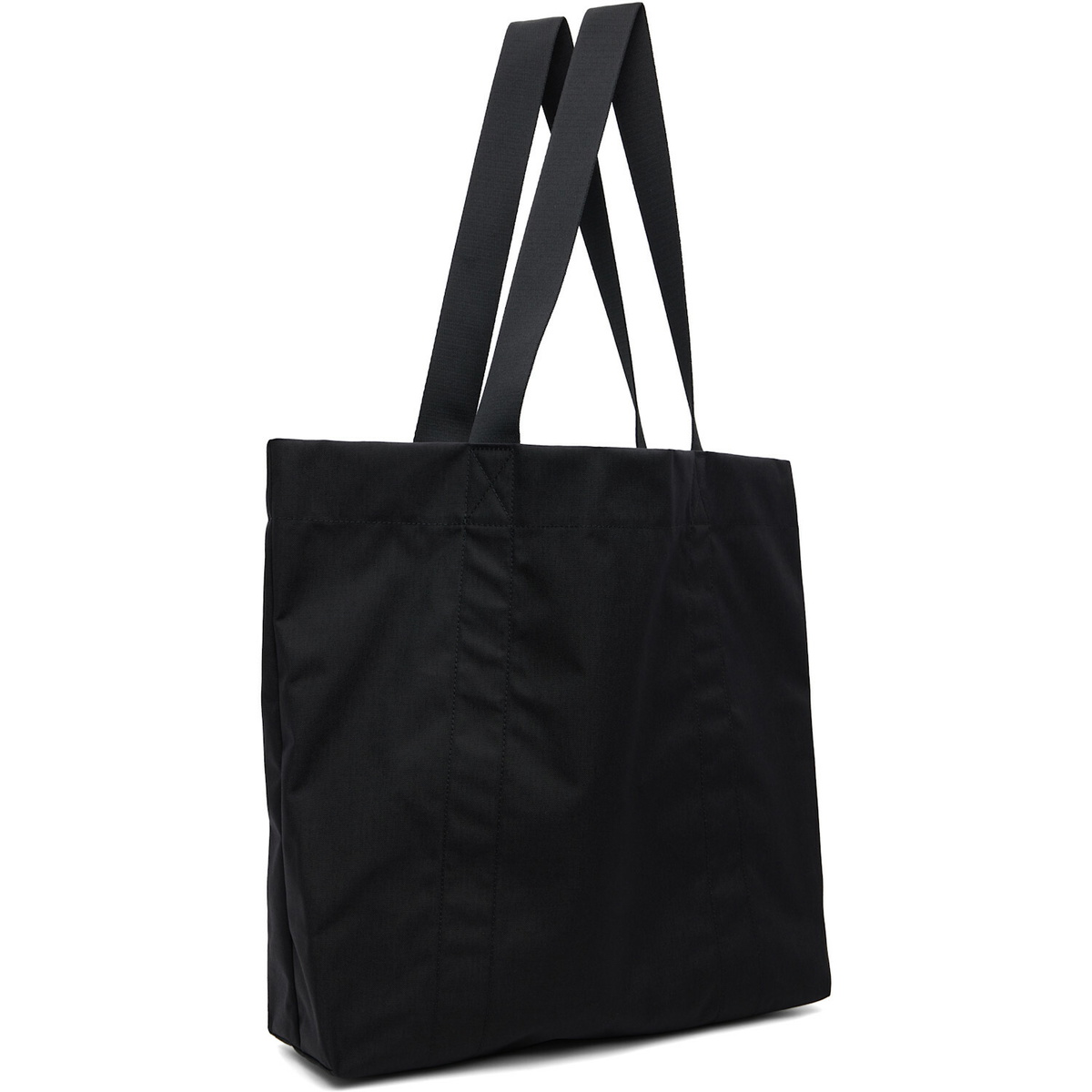 Y-3 Black Bonded-Logo Tote