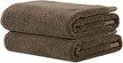 Tekla SSENSE Exclusive Brown Terry Heavyweight Hand Towel Set