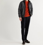 Baracuta - G9 Checked Virgin Wool-Tweed Harrington Jacket - Gray