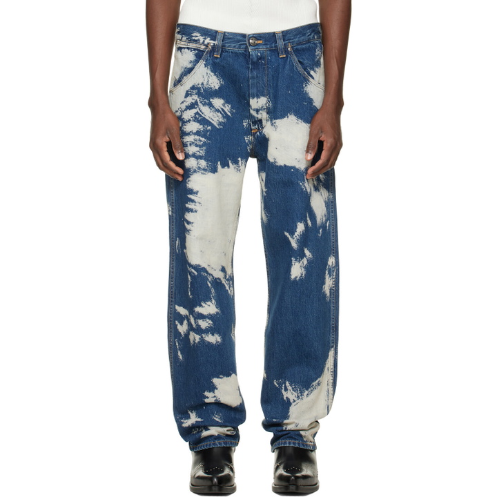Photo: Vivienne Westwood Blue & Beige Ranch Jeans