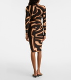 Pucci Labirinto jersey minidress
