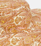 Zimmermann Paisley linen sun hat