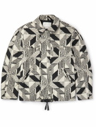 Isabel Marant - Cotton-Jacquard Jacket - Black