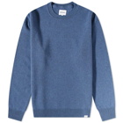 Norse Projects Men's Sigfred Lambswool Crew Knit in Calcite Blue