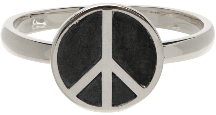 Photo: Needles Silver Peace Ring