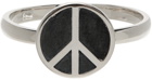 Needles Silver Peace Ring