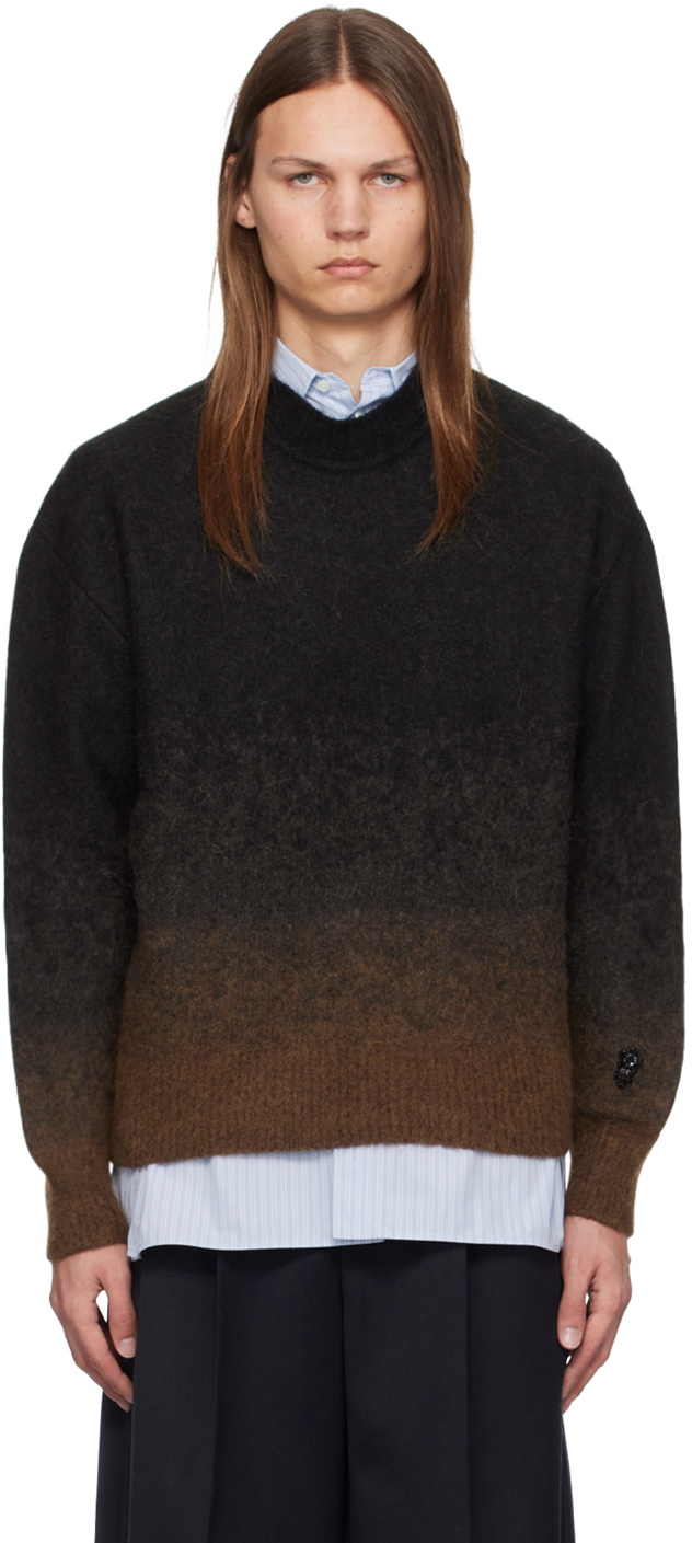 Simone Rocha Black & Brown Relaxed Sweater