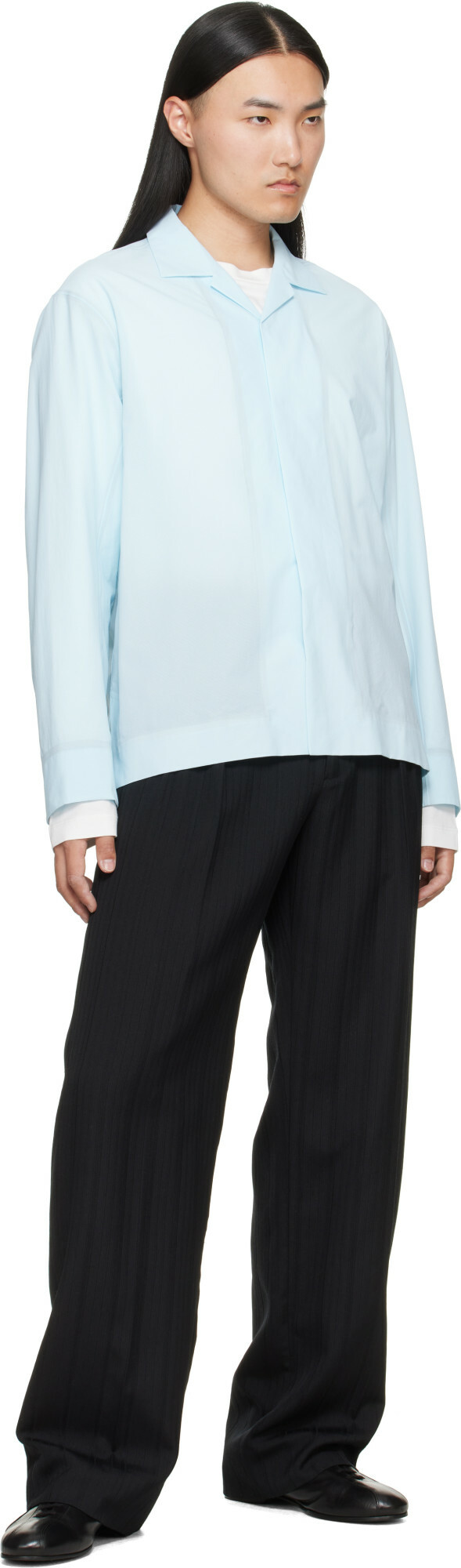 Veilance Blue Cusec LS Shirt