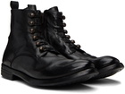 Officine Creative Black Hive 051 Boots