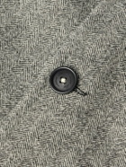 Massimo Alba - Austin Herringbone Virgin Wool Coat - Gray