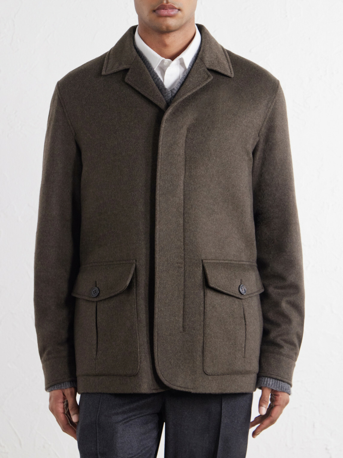 Zegna - Oasi Cashmere Coat - Green