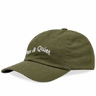 Museum of Peace and Quiet Men's Wordmark Cap in Olive