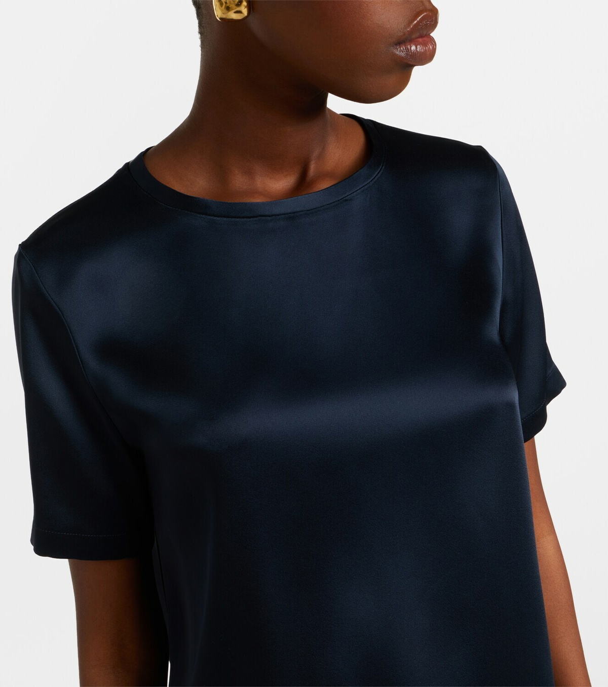 'S Max Mara Satin T-shirt