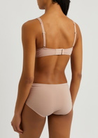 Wolford Skin Seamless Stretch-cotton Soft-cup bra Rose