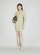 Isa Boulder Sleeveless Cereal Knit Dress