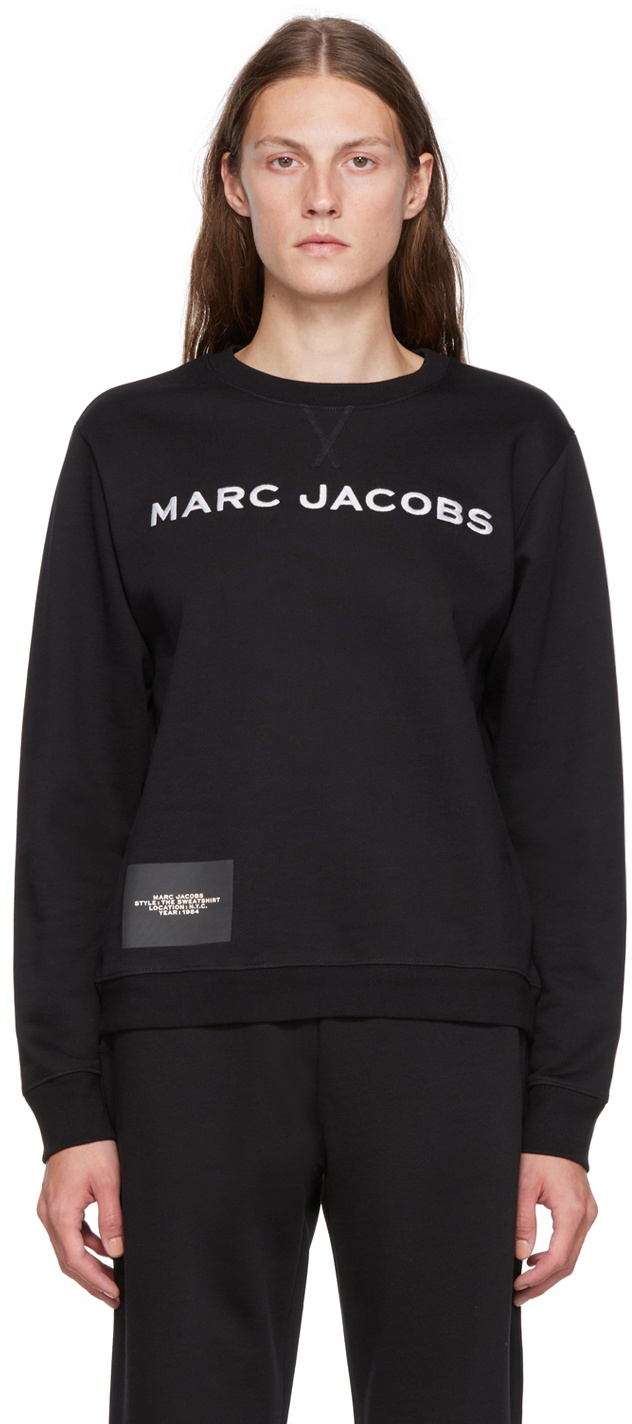 Marc Jacobs Black 'The Sweatshirt' Sweatshirt Marc Jacobs