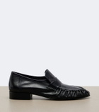 The Row Soft eel leather loafers