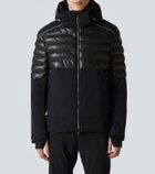 Toni Sailer Lorenz faux leather ski jacket