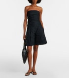 Proenza Schouler White Label Clio cotton-blend Bermuda shorts