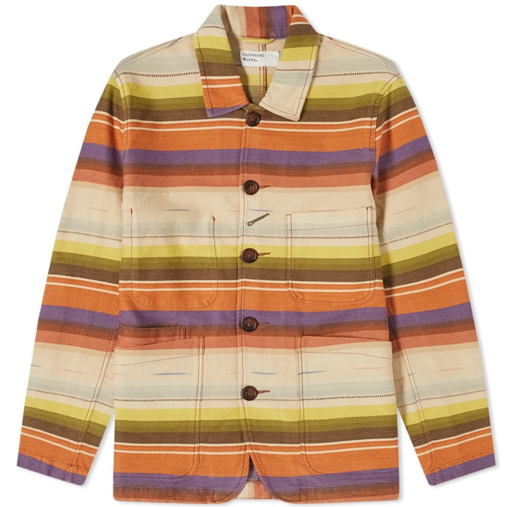 Photo: Universal Works Mexican Blanket Bakers Jacket