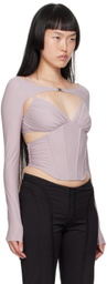 MISBHV Purple Pandora Cardigan